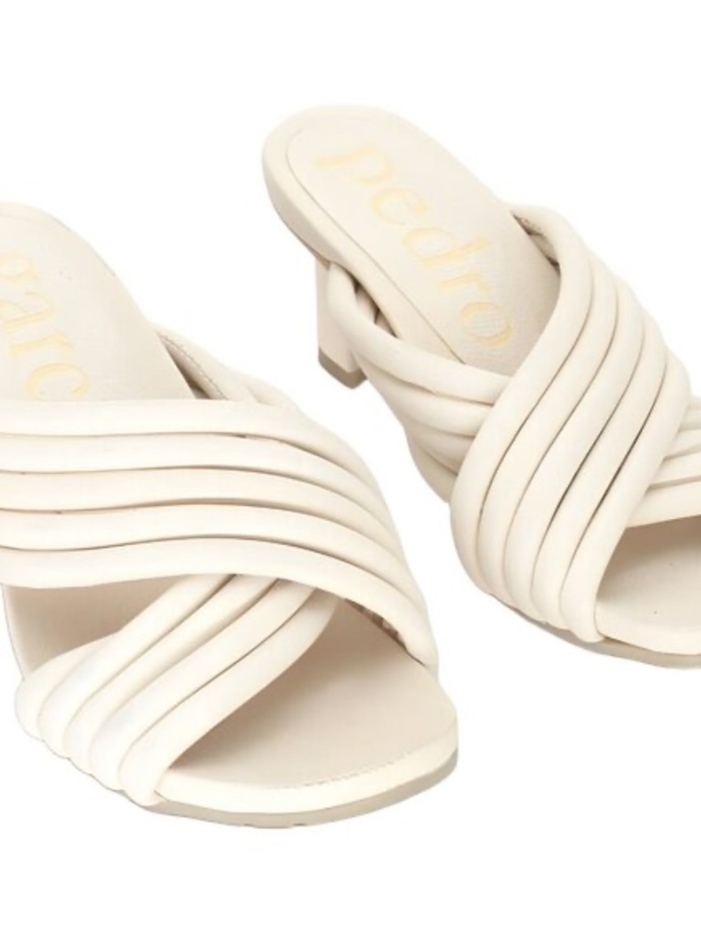 PEDRO GARCIA  Carola Slide Sandal size 8.5 in cream - Picture 7 of 7